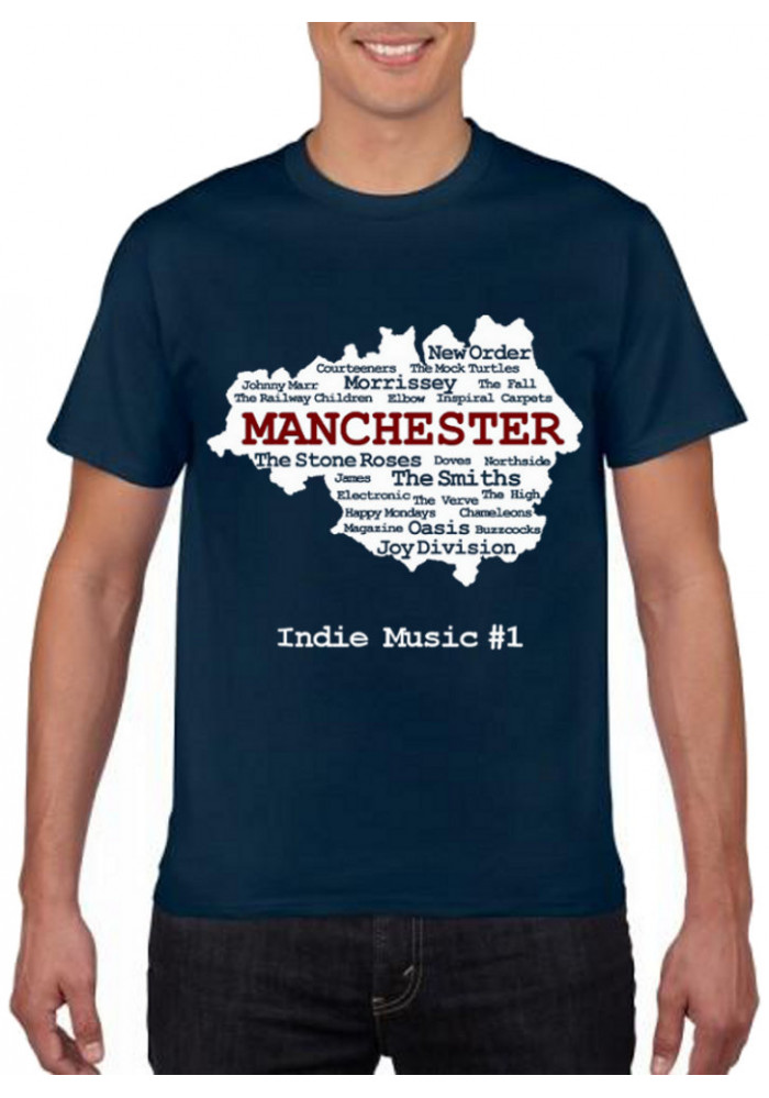 Manchester Indie Bands PREMIUM T Shirt